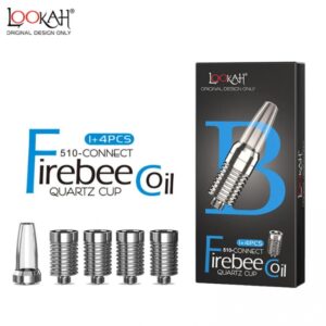 LOOKAH FIREBEE QUARTZ  510 CONNECT COIL 5CT/BOX