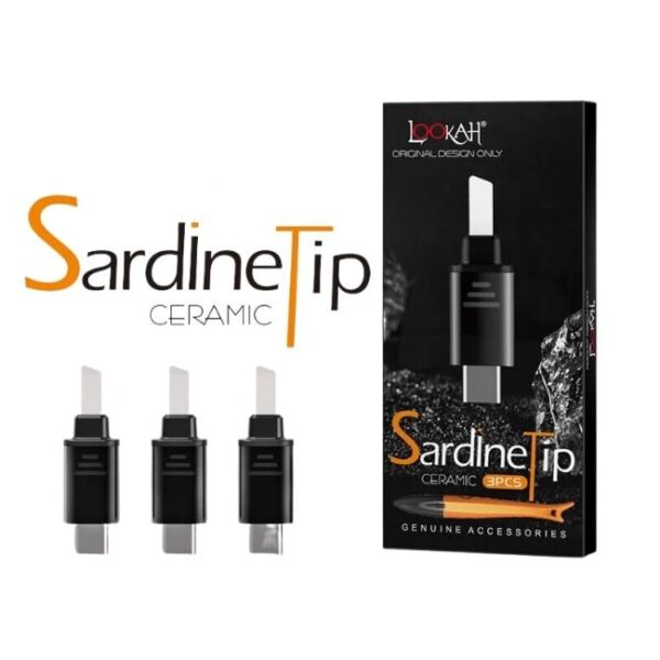 LOOKAH SARDINE CERAMIC TIP COILS 3CT/ BOX