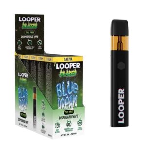 LOOPER BLAZED ZERO D9 THC 1GM DISPOSABLE 5CT/ BOX