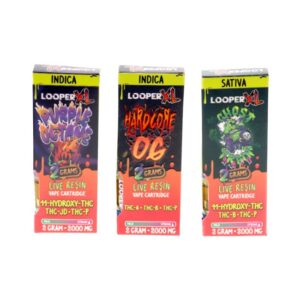 LOOPER XL 2GM LIVE RESIN CART 5CT/BOX