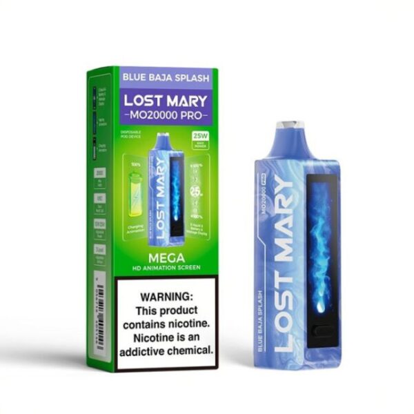 LOST MARY MO20000 PRO 5% DISPOSABLE (90ML) 20K PUFFS 5CT/ BOX