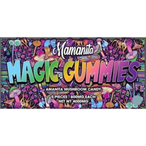 MAMANITA AMANITA MUSHROOM CANDY MAGIC 4000MG GUMMIES 10CT/BOX