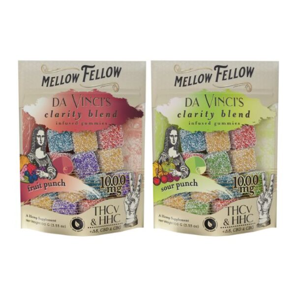MELLOW FELLOW THE ARTIST SERIES M-FUSION 1000MG GUMMIES BAG