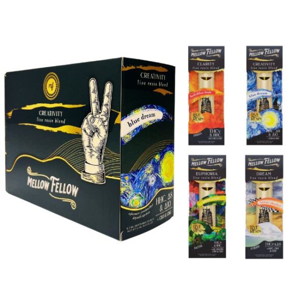 MELLOW FELLOW LIVE RESIN BLEND 2ML DISPOSABLE VAPE 6CT/BOX