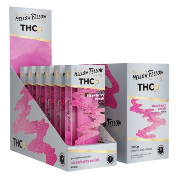MELLOW FELLOW THC-P DISPOSABLE VAPE 0.5GM 6CT/PK