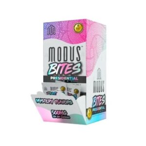 MODUS PRESIDENTIAL BLEND BITES MYSTERY FLAVOR 500MG GUMMIES 2PK 50CT/ BOX