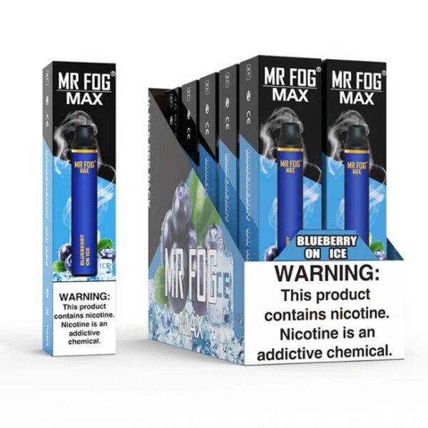 MR FOG MAX DISPOSABLE (35ML) 1000PUFFS 10CT/BOX