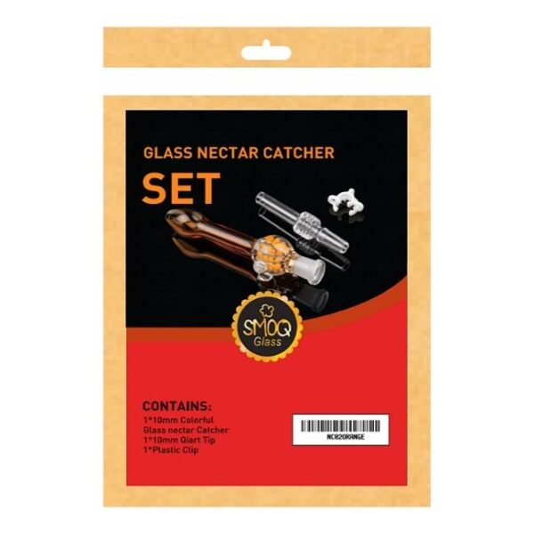 SMOQ GLASS NECTAR COLLECTOR WITH GLASS TIP 5.5 (NC02)