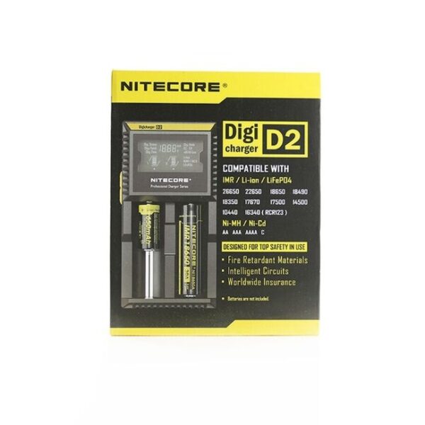 NITECORE VAPE BATTERY CHARGER D2