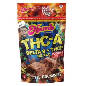 NUMB OCKY WAY THC BROWNIE (THC-A+D9+THC-P+D8)