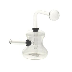 8 INCH GLASS MYLING SLOIE SESIGN WITH LONG GLASS TUBE WATERPIPE OB001