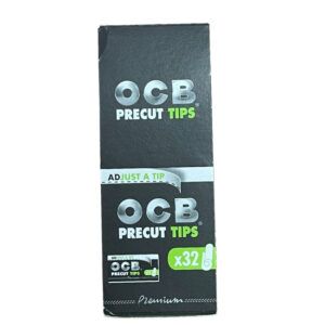 OCB PREMIUM PRECUT TIPS BOOK 25CT/BOX
