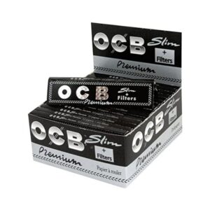 OCB SLIM PREMIUM PAPER + FILTERS 32CT