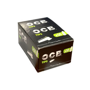 OCB PREMIUM FLAT TIPS 25CT/BOX