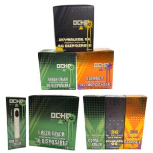 OCHO EXTRACTS XL TRI-BLEND LIVE RESIN 3GM DISPO 5CT/BOX