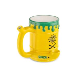 OOZE CREAMIC TOXIC WASTE BARREL MUG PIPE