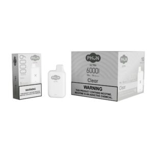 PHUN ULTRA 5% DISPO (140ML) 6K PUFFS 10CT/ BOX