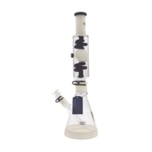 PHOENIX GLASS 18" SKULL FREEZABLE COIL WATER PIPE