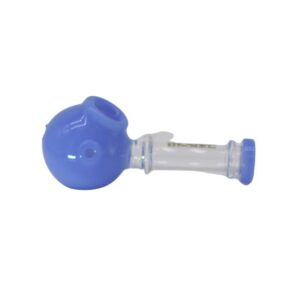 PHOENIX GLASS 5" SPOON WITH SPECIAL SCREEN DESIGN HAND PIPE