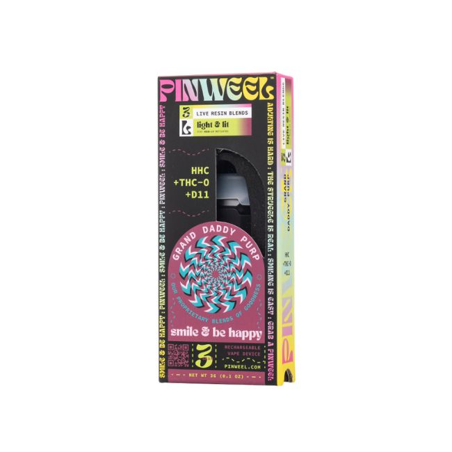 PINWEEL 3GM LIVE RESIN BLENDS DISPOSABLE 10CT/BOX - Image 5