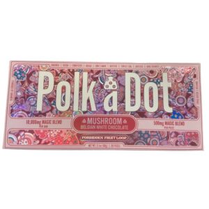 POLK  A  DOT MUSHROOM CHOCOLATE BAR 500MG SINGLE