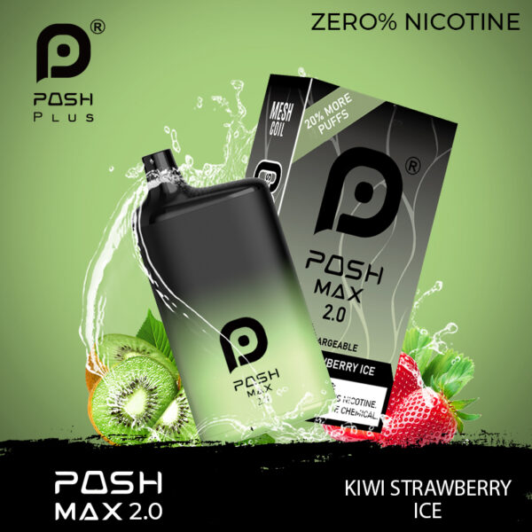 POSH MAX 2.0 ZERO % MESH. DISPO (70ML) 5200 PUFFS 5CT/ BOX