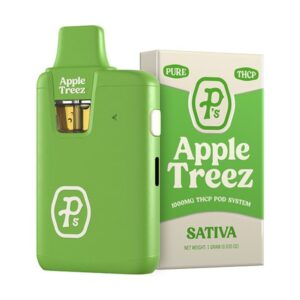 PERFECTLY PURE (PUSHIN P'S) PURE THC-P 1GM DISPOSABLE POD SYSTEM 6CT BOX