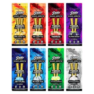 PURO RELOADED ZAZA  THC-A  PRE ROLLED 2 x 1.25GM JOINTS 10CT/BOX