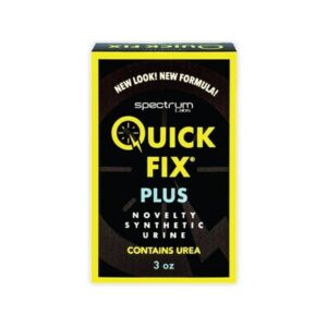 QUICK FIX PLUS NOVELTY SYNTHETIC URINE (3OZ 88.7ML) SINGLE