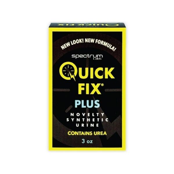 QUICK FIX PLUS NOVELTY SYNTHETIC URINE (3OZ 88.7ML) SINGLE