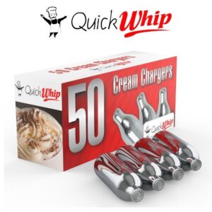 QUICK WHIP CREAM CHARGERS (12PACK / 50CT)  (FOOD PURPOSE ONLY) CASE PRICE