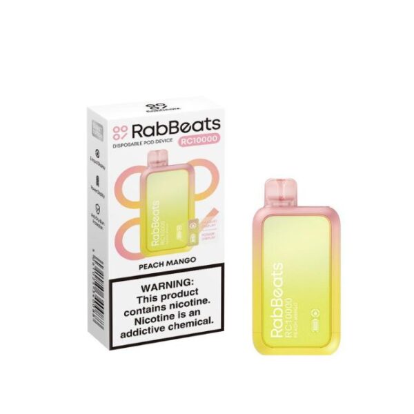 RABBEATS RC10000 5% DISPOSABLE (90ML) 10K PUFFS 5CT/BOX