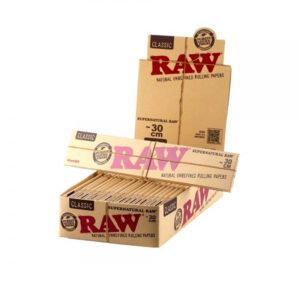 RAW CLASSIC SUPER NATURAL PAPER 30CM (20 PER BOX)