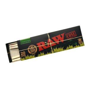 RAW BLACK ORGANIC CONES SINGLE 20CT/ BOX