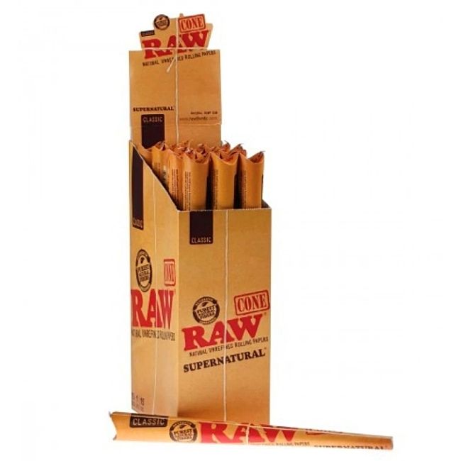 RAW CONE SUPER NATURAL 15 CONES PER BOX - Image 2
