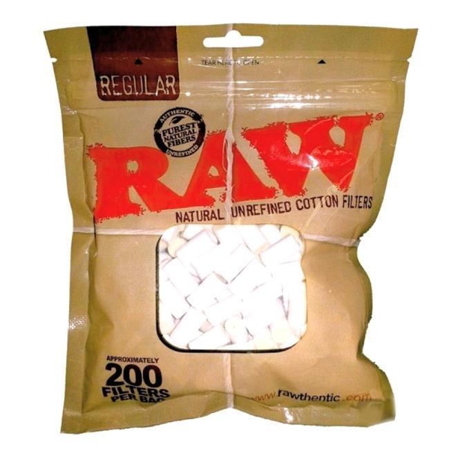 RAW COTTON FILTERS 200CT/ BAG - Image 2
