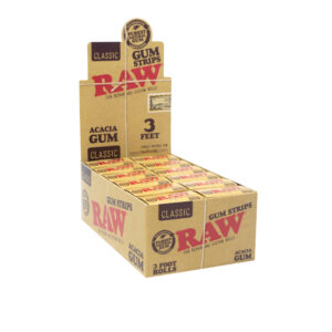 RAW ACACIA GUM / STRIPS CLASSIC (3 FEET) 24CT / BOX
