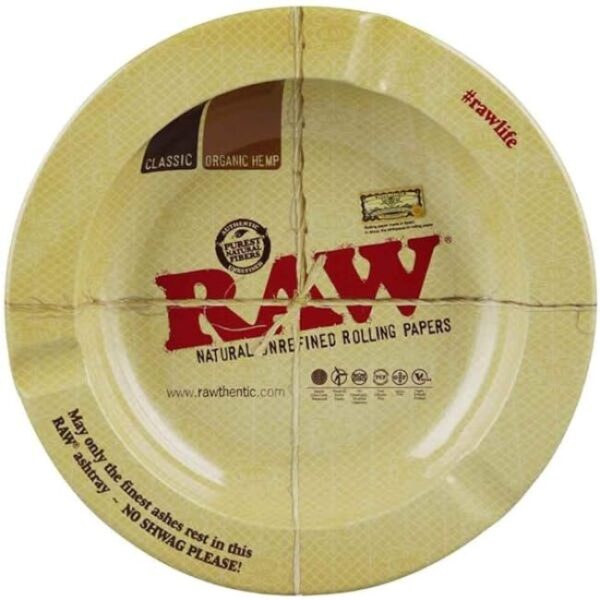 RAW ROUND ASHTRAY WITHOUT MAGNET