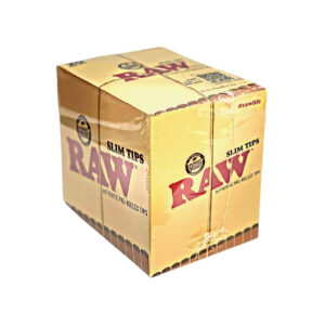 RAW SLIM TIPS PRE-ROLLED 5MM 20CT/BOX