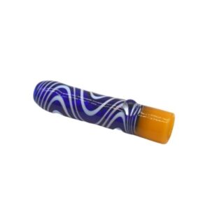 3" ZEBRA LINE FANCY CHILLUM