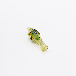 3" BUG ON TOP GOLD FUMED CHILLUM