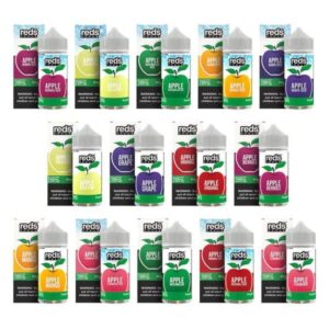 REDS BY 7DAZE E-LIQUID FREEBASE 100ML BOTTLE