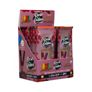 ROSE PALM 2 KING ROLLS + 1 STICK 20CT/BOX