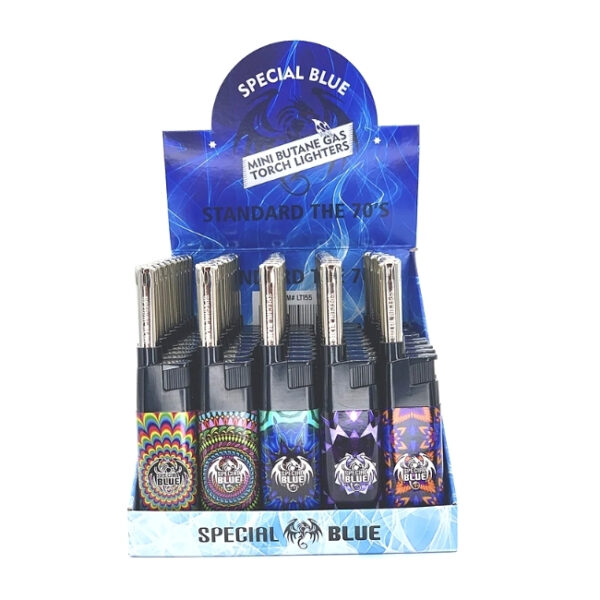 SPECIAL BLUE MINI GAS STANDARD THE 70S TORCH (LT155) 50CT/BOX