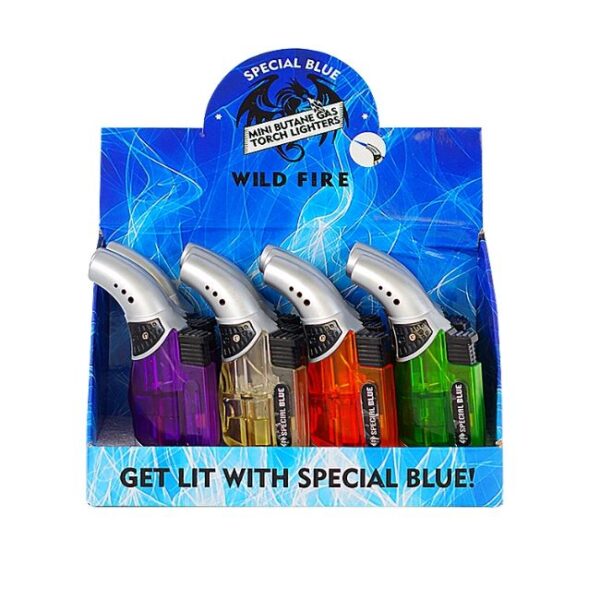 SPECIAL BLUE WILD FIRE LIGHTER 12 PC / BOX