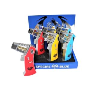 SPECIAL BLUE  AVENGER SKULL TORCH (TD108M) 6CT/DISPLAY