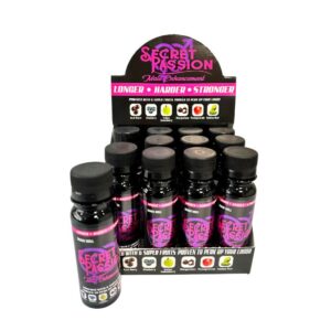SECRET PASSION MALE ENHANCEMENT DRINK 12CT/BOX