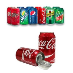 SAFE COKE CANS ASSORTED 12FL OZ (355ML)
