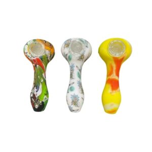 SILICONE 4" FLUFFY  ROLINE DESIGN HAND PIPE