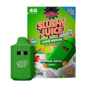 DELTA  MUNCHIES SLUSHY JUICE LIVE RESIN (THC-P + DELTA 8) 4GM DISPOSABLES 5CT/BOX